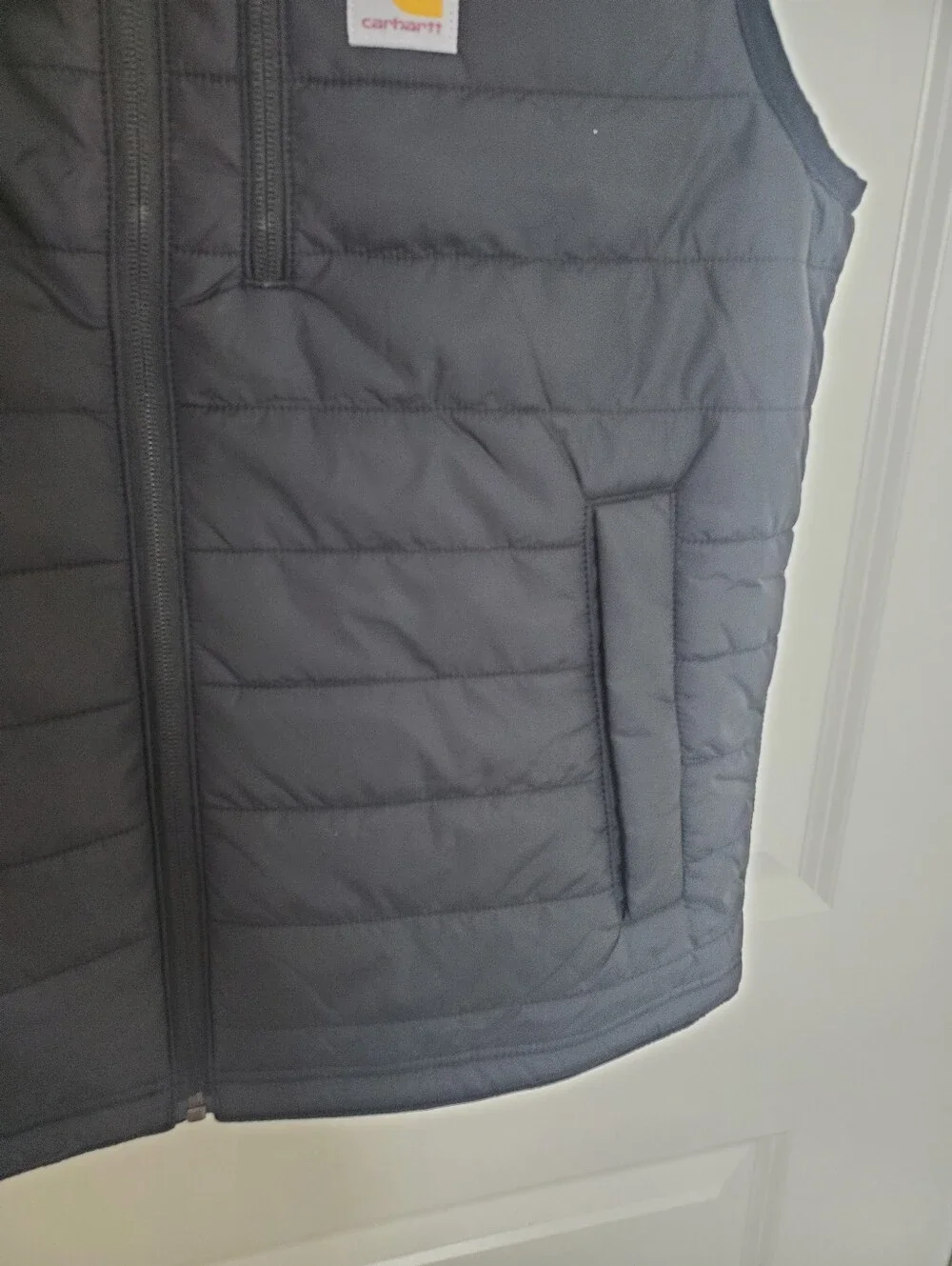 Carhartt Gilliam Rain Defender Black Quilted Puffer Vest